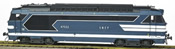 French Diesel Locomotive Class BB 67522 of the SNCF, STRASBOURG, with skirt, Era III-IV - DCC Sound